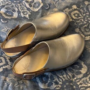Dansko Silver Merrin Clogs